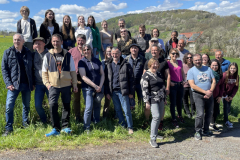 Während der Wanderung hatten die sympathischen Musikerinnen und Musiker aus Frankreich ebenfalls viel Spaß, wie das Gruppenfoto zeigt. Nach dem Konzert feierte man noch gemeinsam in der Besengrundhalle.